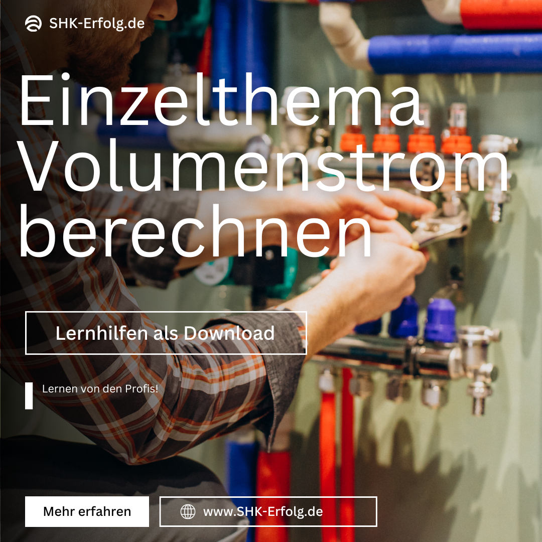 Lernhilfe: Volumenstrom & Längeneinheiten – Technisches Grundlagenwissen kompakt