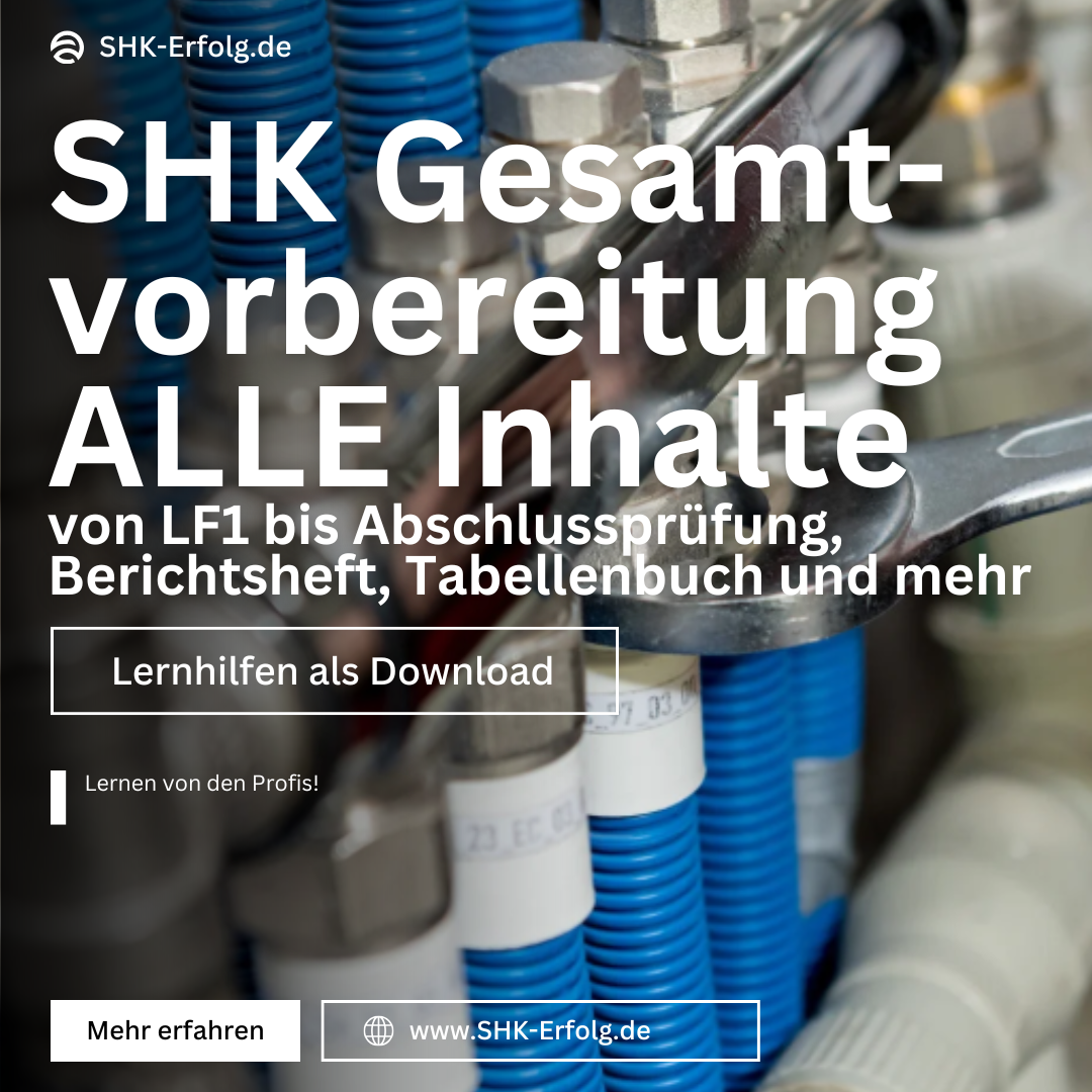 SHK-Gesamtvorbereitung – Das ultimative Ausbildungskomplett-Bundle - ALLE Inhalte
