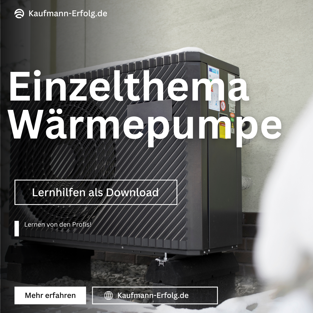 Wärmepumpe verstehen & sicher beherrschen – kompakte SHK-Lernhilfe