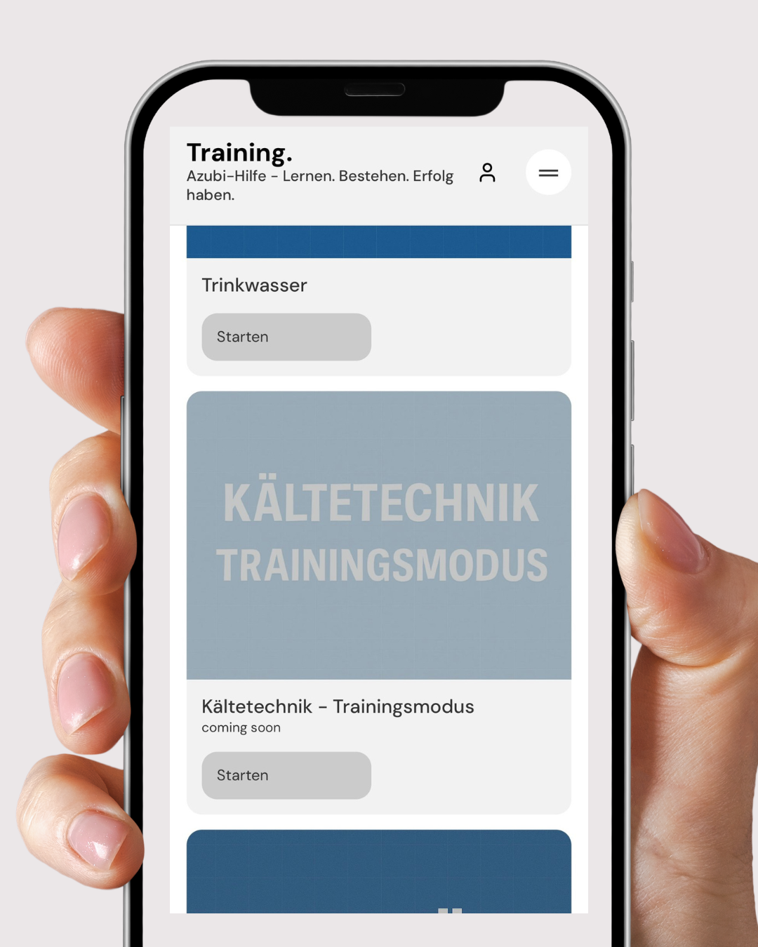 Kälte-Trainer App – Deine Lern-App für die Abschlussprüfung Kältetechnik