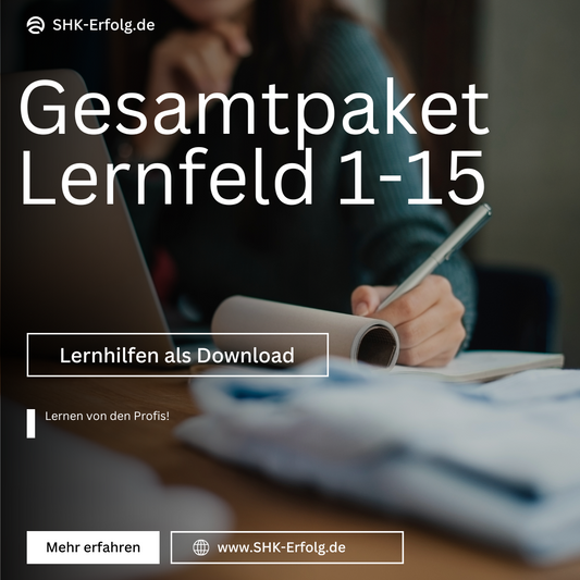 Gesamtpaket alle Lernfelder 1-15 Lernzettel & Inhalte