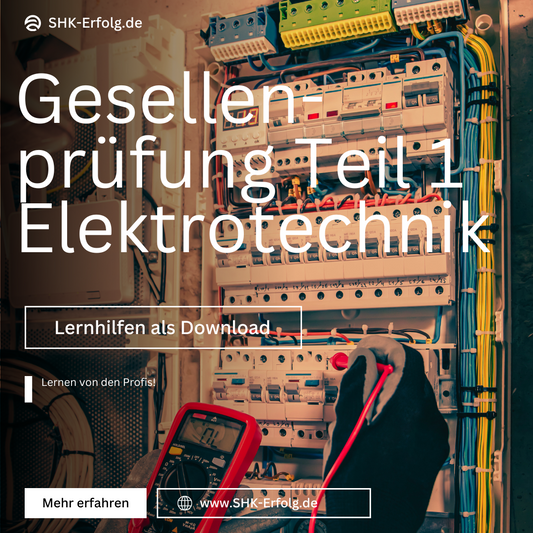Lernhilfe zur Gesellenprüfung Teil 1 – Elektrotechnik (GP1) 29-Seiten PDF