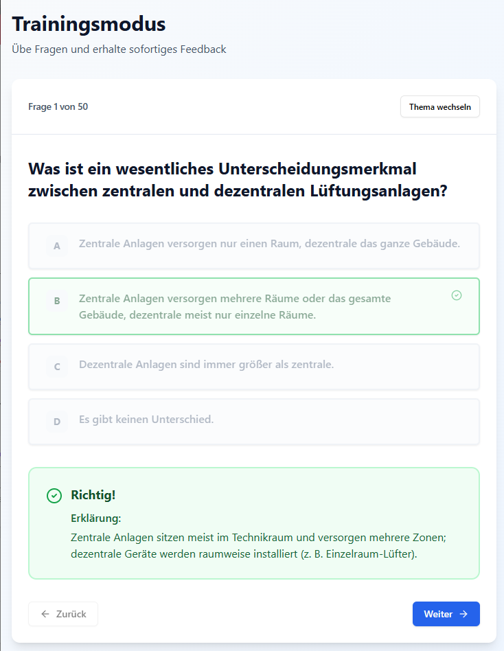 IuG Trainer – WebApp für deine IuG Prüfungsvorbereitung LAP Österreich